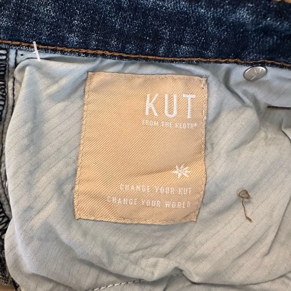 Kut From the Kloth Women’s Amy Crop Straight Leg Medium Wash Denim Sz 18W NWT - Picture 8 of 10